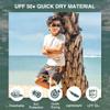Kanu Surf boys Viper Quick Dry Upf 50+ Beach Swim Trunks, Surf Camo Army Green, 10 12 US view 2