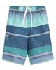 Kanu Surf Boys' Little YOLO Quick Dry UPF 50+ Beach Swim Trunk, Sandbar Blue/Green, 5/6 view 1