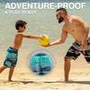 Kanu Surf Boys' Little YOLO Quick Dry UPF 50+ Beach Swim Trunk, Sandbar Blue/Green, 5/6 view 3