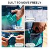 Kanu Surf Boys' Little YOLO Quick Dry UPF 50+ Beach Swim Trunk, Sandbar Blue/Green, 5/6 view 4