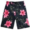 Kanu Surf Boys' Big YOLO Quick Dry UPF 50+ Beach Swim Trunk, Kala Black, 8 view 1