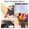 Kanu Surf Boys' Big YOLO Quick Dry UPF 50+ Beach Swim Trunk, Kala Black, 8 view 2