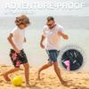 Kanu Surf Boys' Big YOLO Quick Dry UPF 50+ Beach Swim Trunk, Kala Black, 8 view 3