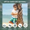 Kanu Surf Big Boys Viper Quick Dry Beach Swim Trunk, Surf Camo Blue/Green, Small (8) view 2