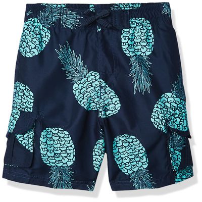 Kanu Surf Big Boys Specter Quick Dry Beach Swim Trunk, Pina Navy, Large (14/16)