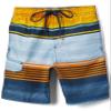 Kanu Surf boys Avalon Quick Dry Upf 50+ Beach Swim Trunks, Avalon Navy/Orange, 10 12 US view 1