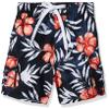Kanu Surf Little Boys Reflection Quick Dry Beach Swim Trunk, Vacay Black, Large (7) view 1
