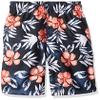 Kanu Surf Little Boys Reflection Quick Dry Beach Swim Trunk, Vacay Black, Large (7) view 2