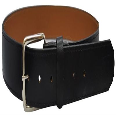 Smitty | ACS-561 | Leather 1 1/2" Black Belt | Officials Choice! (44)