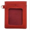  CONCISE Envelope Card Holder, Pass Case, Leather, Lacine, Red view 1