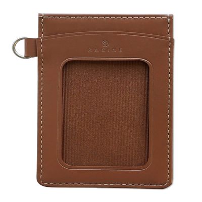 CONCISE Envelope Card Holder, Pass Case, Leather, Racine, Brown