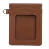 CONCISE Envelope Card Holder, Pass Case, Leather, Racine, Brown view 1