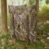 AUSCAMOTEK Leafy Hunting Blind Portable Ground Blind, Quick Setup Lightweight Deer Blind Camouflage Tent Brown view 4