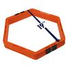 Yes4All Hexagonal Agility Speed Rings with Carrying Bag  Agility Hurdles for Agility Footwork Training (Set of 6 Rings) view 2
