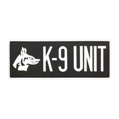 Morton Home K-9 Unit 3D PVC Rubber Tactical Morale Badge Patches