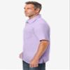 KingSize Men's Big & Tall Lightweight Jersey Polo - XL, Soft Purple view 3