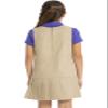 Classroom School Uniforms girls Pleated Bow Jumper Dress, Khaki, 14 US view 2