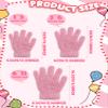 EBOOT 5 Pairs Kids Knit Gloves for Boys and Girls Warm Winter Full Fingers Stretchy Gloves for Kids Mittens Children view 3