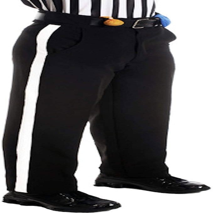 Smitty | FBS-176 | All-New 4-Way Stretch Poly/Spandex Football Pants | Referee (32)