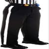 Smitty | FBS-176 | All-New 4-Way Stretch Poly/Spandex Football Pants | Referee (32) view 1