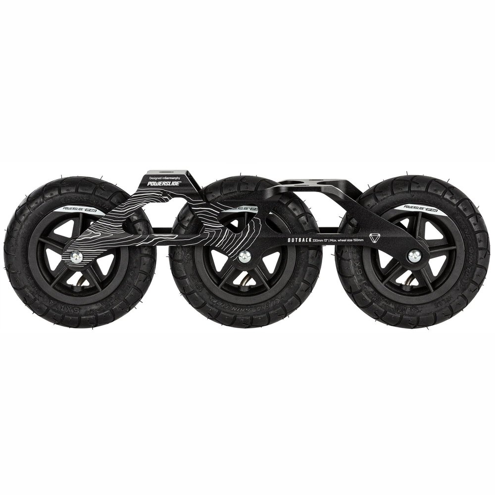 Outback 3X150mm Frames with Wheels by Powerslide
