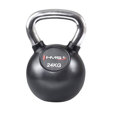 HMS Unisex's 17-64-057 5907695508796 CAST Iron Kettlebell, Black, One Size