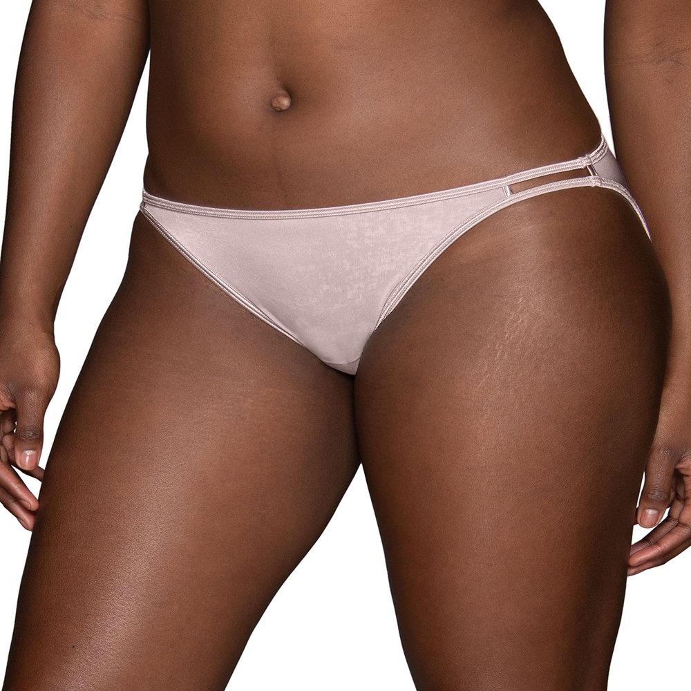 Vanity Fair Women's Illumination Bikini Panty 18108 Underwear, Quartz, X-Large/8