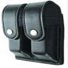 Air-Tek Quad Magazine Pouch - Single Stack - Nickel Snap - Plain Finish view 2