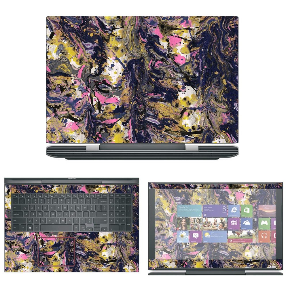 Decalrus - Protective Decal Skin Sticker for Dell G5 G5587 (15.6" Screen) case Cover wrap DEg5587-247