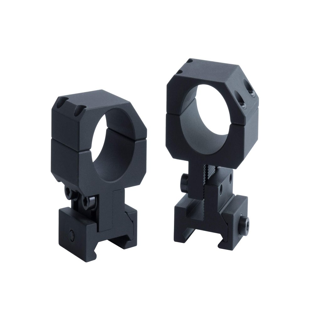 Monstrum Adjustable Height Picatinny Pair of Scope Rings | 1 inch Diameter