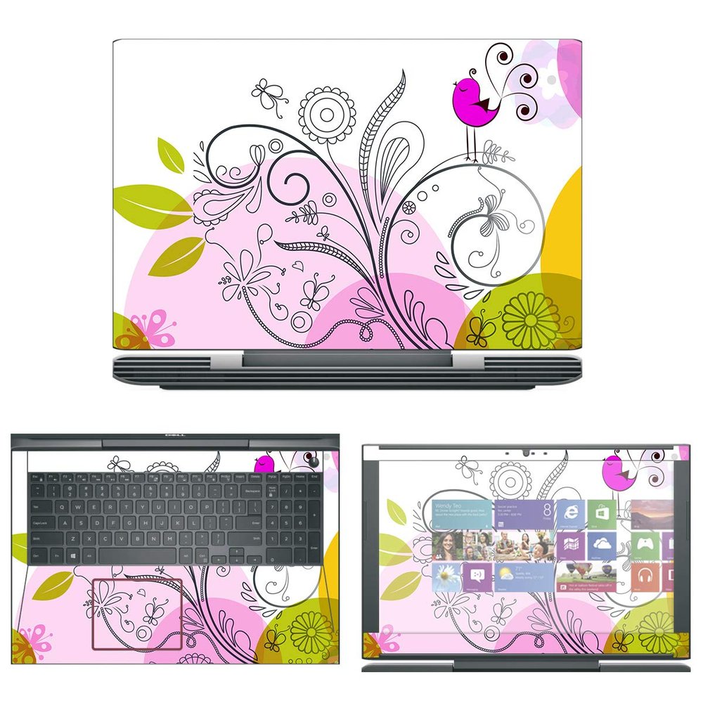Decalrus - Protective Decal Skin Sticker for Dell G5 G5587 (15.6" Screen) case Cover wrap DEg5587-159