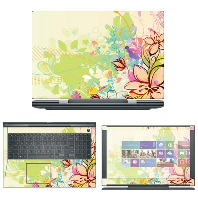 Decalrus - Protective Decal Floral Skin Sticker for Dell G5 G5587 (15.6" Screen) case Cover wrap DEg5587-36