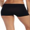 Kurve Girls Seamless Basic Boyshorts Underwear, UV Protective Fabric UPF 50+, Black, Girl 4/7 view 3