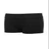 Kurve Girls Seamless Basic Boyshorts Underwear, UV Protective Fabric UPF 50+, Black, Girl 4/7 view 4