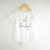 Bump and Beyond Designs Baby Bodysuit Surprise Pregnancy Announcement for Grandma and Grandpa (3-6 Months, White) view 2