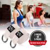 5 Pack Yoga Exercise Adjustable Straps 8Ft | BONUS eBook | with Durable D-Ring For Pilates & Gym Workouts | Hold Poses, Stretch, Improve Flexibility & Maintain Balance view 2