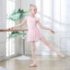 DIPUG Ballet Tights for Girls Dance Tights Toddler Thick Soft Footed Kids Pink Stockings Size 8 9 10 11 12, 1 Pack view 3