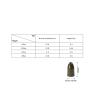 10 Pack 3/8OZ Tungsten Worm Weight for Bass Fishing Pitching and Flipping Sinker view 3