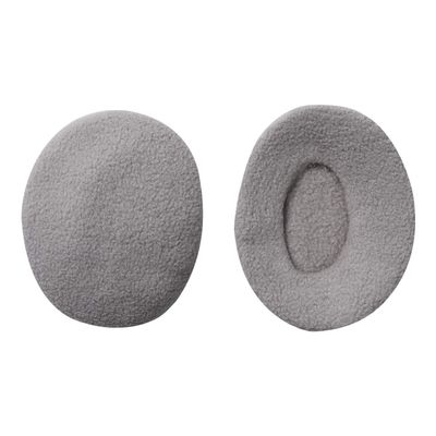 Aurya Bandless Ear Warmers, Soft Fleece Earmuffs for Men, Women and Kids, Compact Thermal Ear Covers for Winter Outdoor Activities, 3 Sizes(Grey)