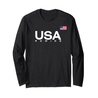 USA Rowing Flag Long Sleeve T-Shirt