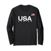 USA Rowing Flag Long Sleeve T-Shirt view 1