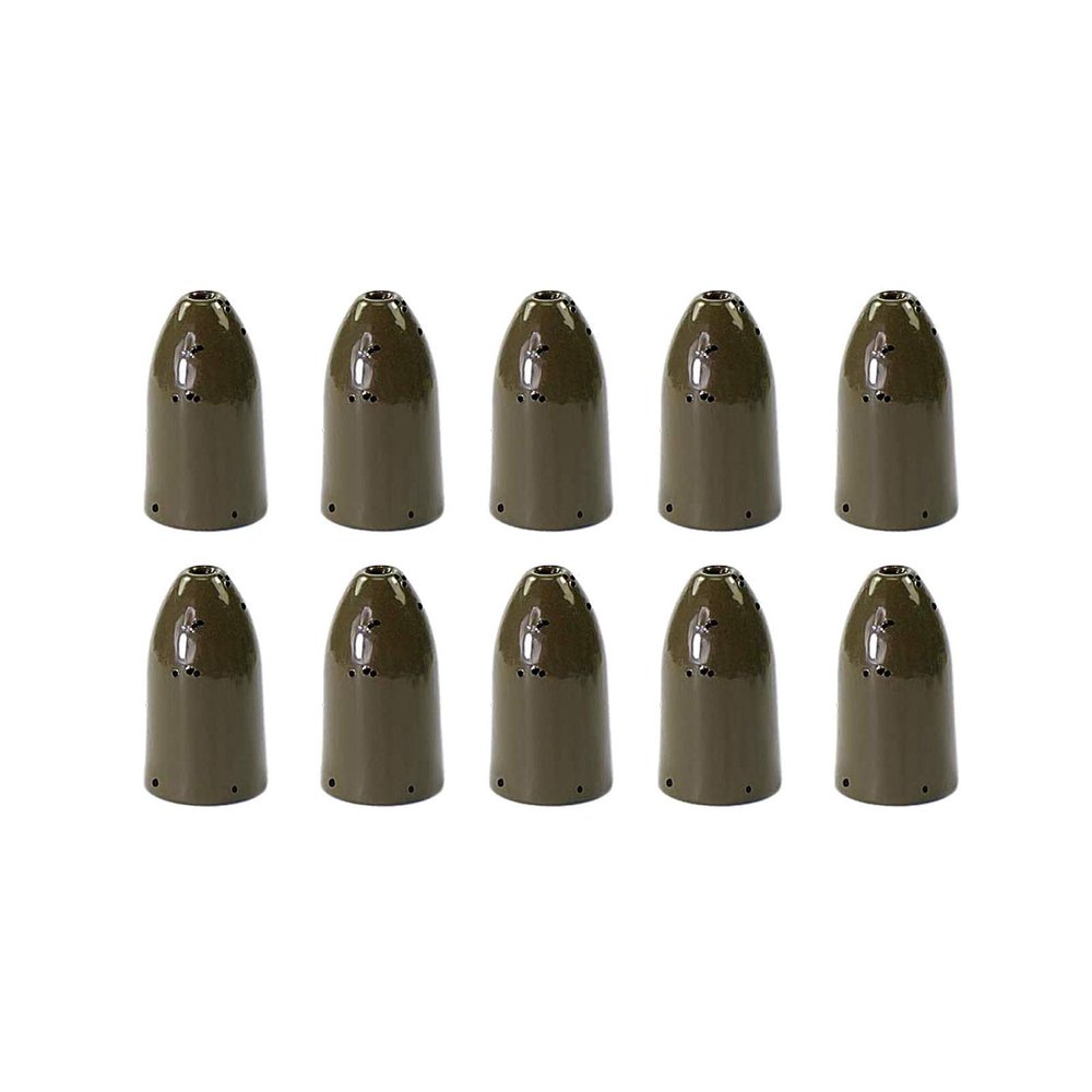 10 Pack 1/8OZ Tungsten Worm Weight for Bass Fishing Pitching and Flipping Sinker