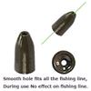 10 Pack 1/8OZ Tungsten Worm Weight for Bass Fishing Pitching and Flipping Sinker view 4
