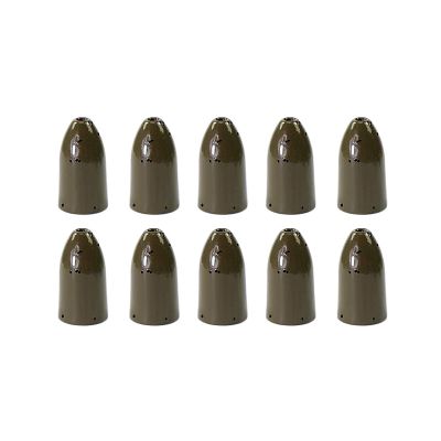 10 Pack 3/16OZ Tungsten Worm Weight for Bass Fishing Pitching and Flipping Sinker