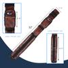 GSE Games & Sports Expert 2x2 Deluxe Hard Billiard Pool Cue Stick Carrying Case, Billiard Cue Case, Billiards Accessories (Square - Brown) view 4