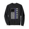 Police Week Sweatshirt Oregon Thin Blue Line USA Flag Gifts view 1