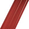 ZSHJGJR 30" Archery Hunting Arrow Shaft Aluminum Arrow Spine 500 for DIY Hunting Arrows Bare Raw Shaft Recurve Bow Compound Bow 12 Pack (Red) view 2