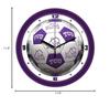 SunTime TCU Horned Frogs Soccer Ball Art Wall Clock view 3