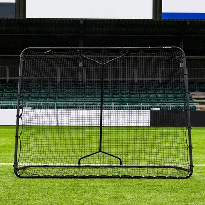 RapidFire Mega Soccer Rebounder | Adjustable Foldable Soccer Rebound Net [Two Sizes] (Small (5ft x 6ft))