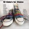 VASGO Round Shoe Laces Reflective for Sport Casual Trainer Sneaker 10 Different Lengths Thick 12 Colors (47 inches / 120 cm, Green) view 3
